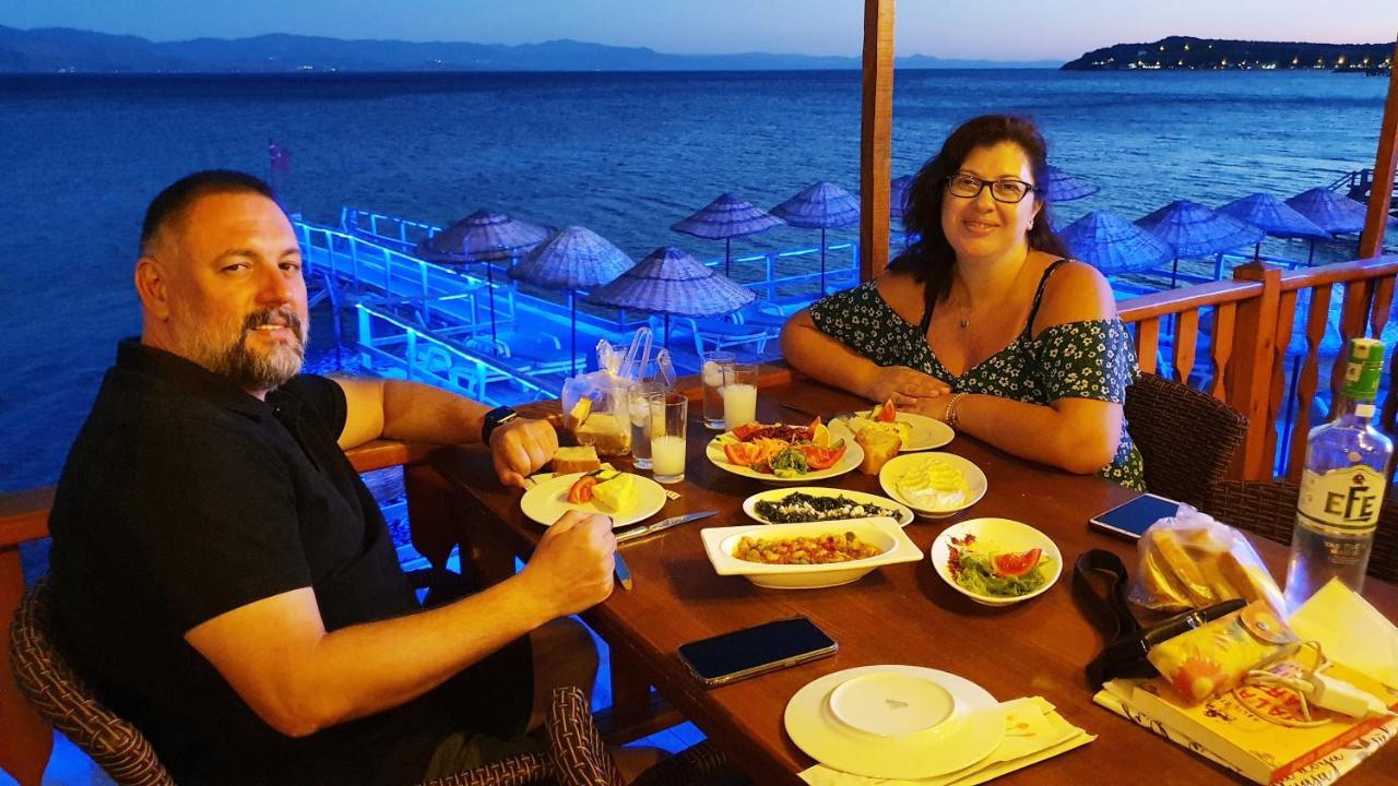 Assos Nazan Motel Restoran Beach Сокакагзи Экстерьер фото
