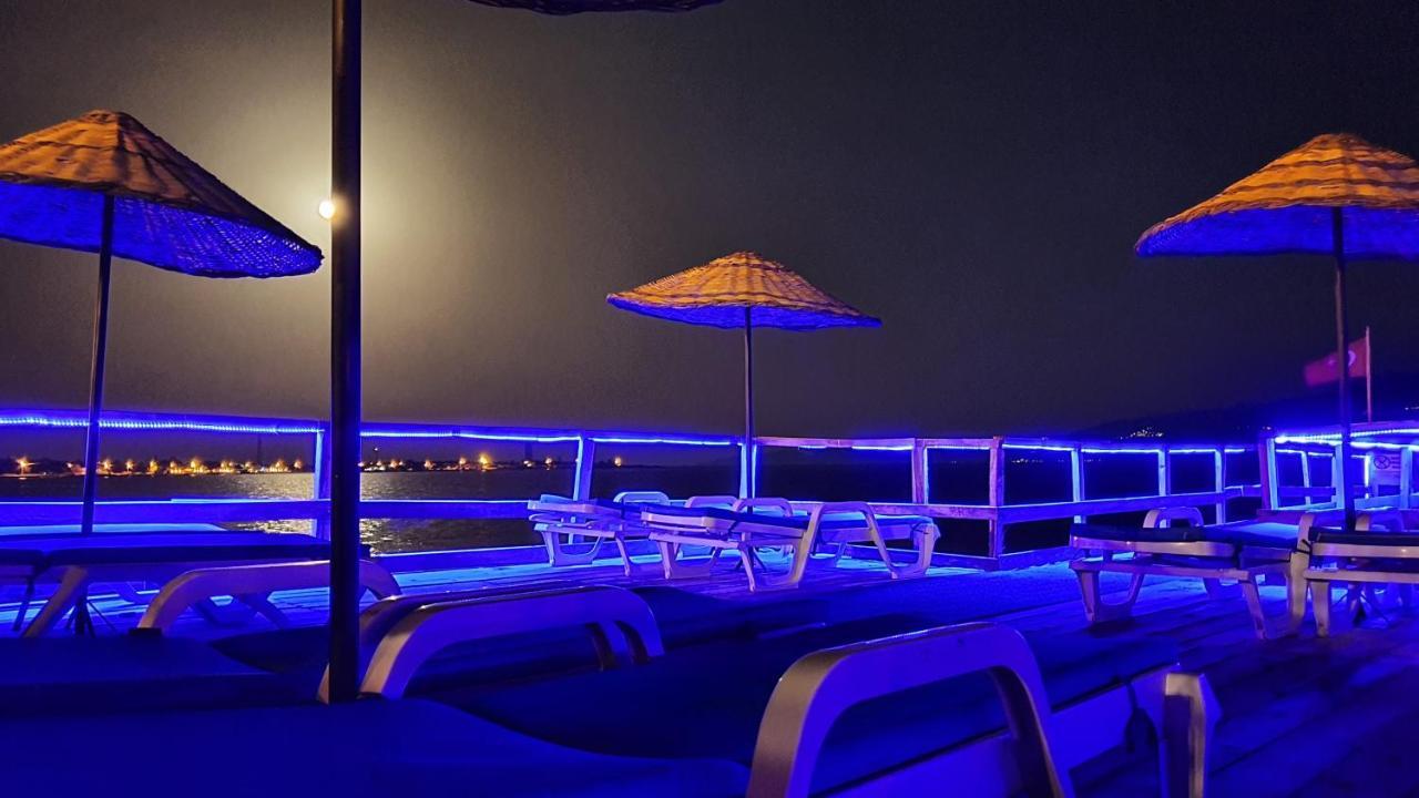 Assos Nazan Motel Restoran Beach Сокакагзи Экстерьер фото