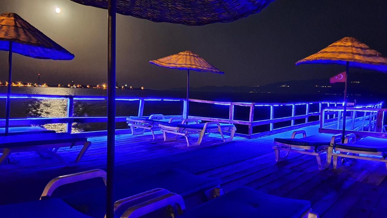 Assos Nazan Motel Restoran Beach Сокакагзи Экстерьер фото