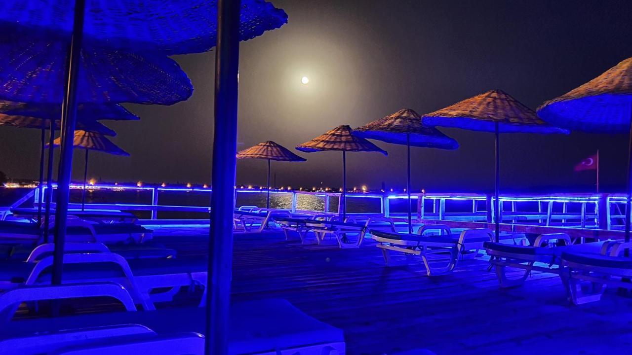 Assos Nazan Motel Restoran Beach Сокакагзи Экстерьер фото