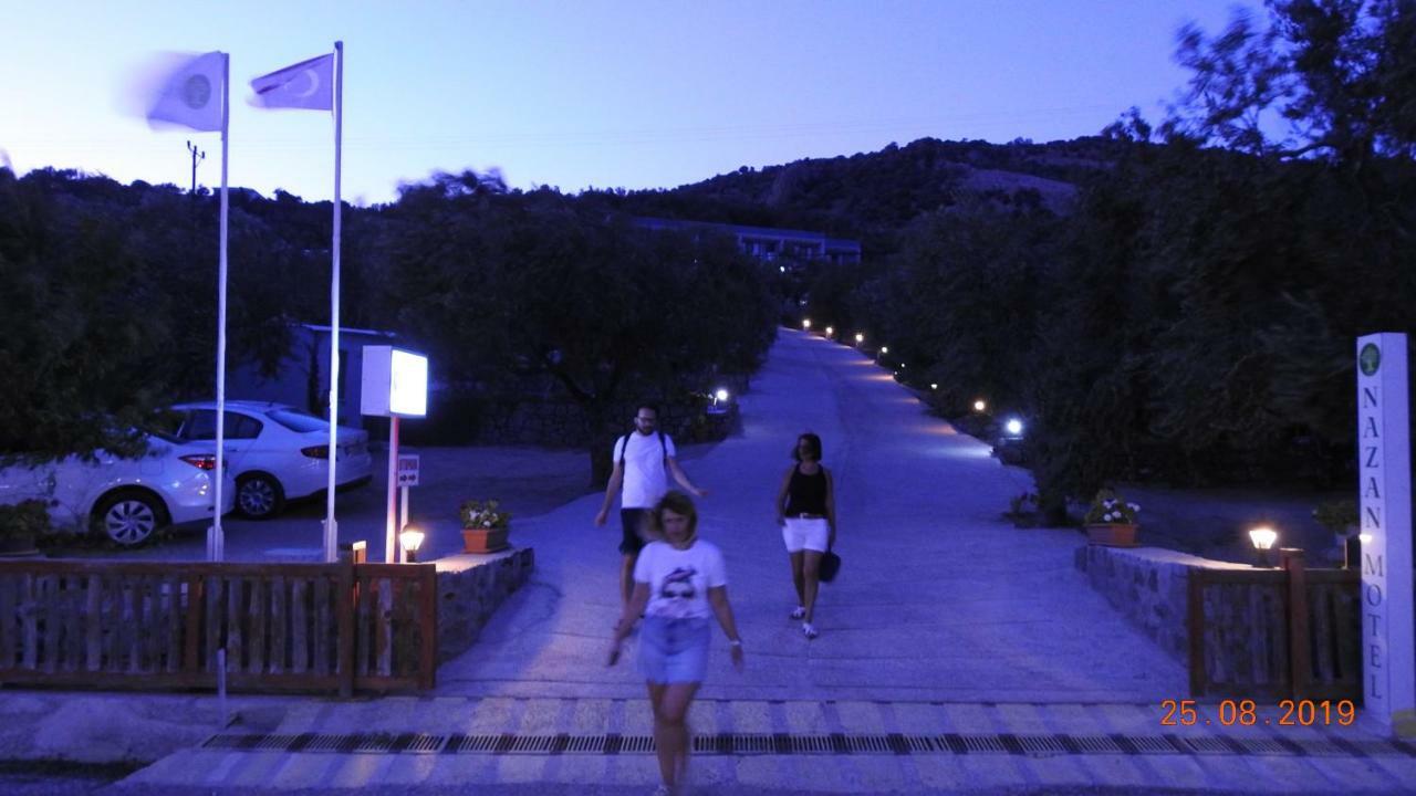 Assos Nazan Motel Restoran Beach Сокакагзи Экстерьер фото
